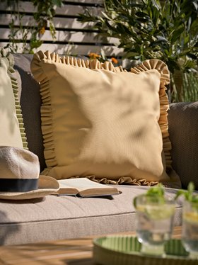 COX&COX Thistlefrill Outdoor Cushion - Butter Yellow 1552300