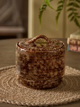 COX&COX Reactive Glaze Storage Pot 1150999