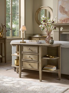 COX&COX Camille Display Console - Limewashed 1234123