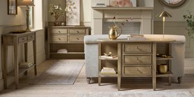 COX&COX Camille Display Console - Limewashed 1234123