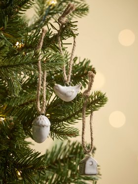 COX&COX Three Miniature Autumn Hanging Decorations 1050859