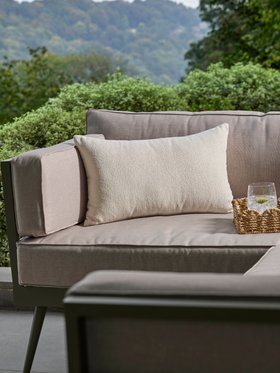 COX&COX Classic Bolster Indoor/Outdoor Cushion - Boucle 1552052