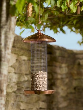 COX&COX Copper Bird Feeder 1552203