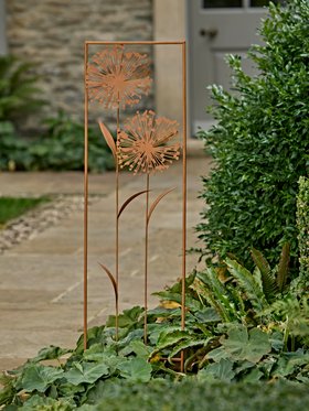 COX&COX Rusted Allium Trellis 1551847