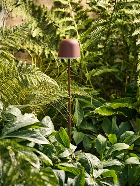 COX&COX Nocturne Rechargeable LED Mini Lamp & Pathfinder  - Rust 1352176