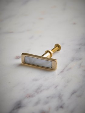COX&COX Brass & Mother Of Pearl Knob 1751466