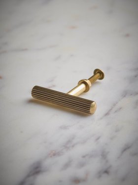COX&COX Fluted Brass Knob 1751467