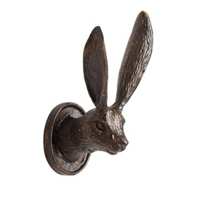 1720930 Hare Hook- Antique Bronze