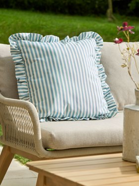 COX&COX Bluebell Ruff Outdoor Cushion 1552255