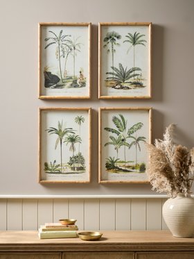 COX&COX Four Palm Prints Framed 1152569