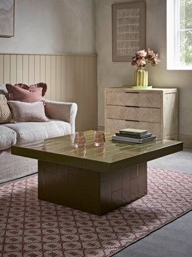 COX&COX Tiled Coffee Table - Pistachio 1252456