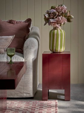 COX&COX Tiled Side Table - Cherry 1252458