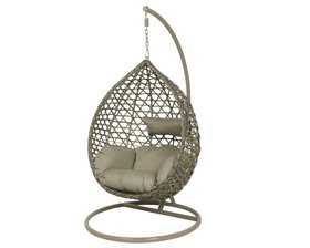 COX&COX Teardrop Hanging Chair - Neutral 1552133