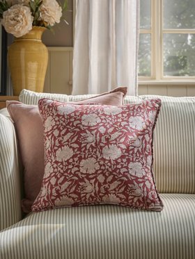 COX&COX Rani Hand Block Printed Cushion Cover 1852736