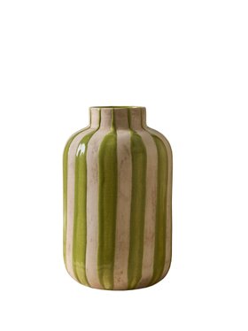 COX&COX Striped Terracotta Vase 1151754