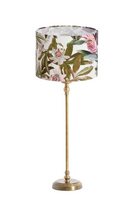 COX&COX Brass Botanical Table Lamp 1352687
