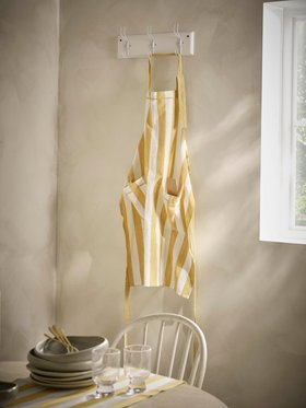COX&COX Cotton Apron - Ochre Stripe 1152847