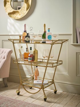 COX&COX Three Tiered Drinks Trolley 1252746