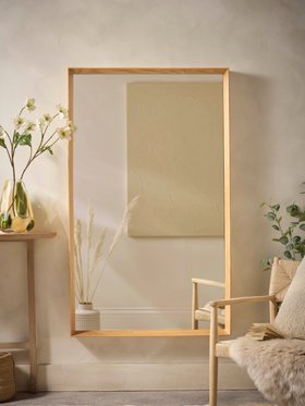 COX&COX Oak Deep Framed Mirror - Oversized 1441148