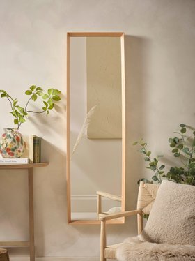 COX&COX Oak Deep Framed Mirror - Full Length 1443207