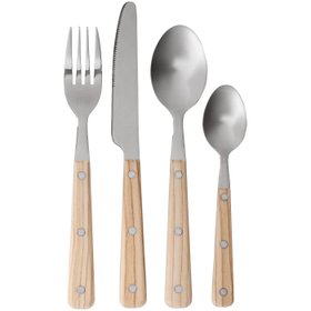 COX&COX Sixteen Piece Cutlery Set- Wooden Handles 1152631