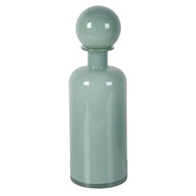 COX&COX Green Glass Bottle With Dome Lid 1152608