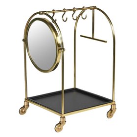 COX&COX Gold Vanity Organiser With Mirror 1152605