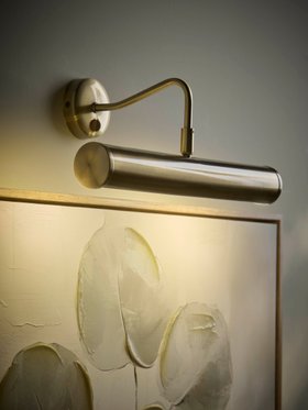 COX&COX Curved Brass Picture Light 1352885