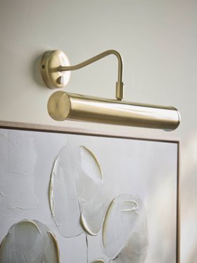 COX&COX Curved Brass Picture Light 1352885
