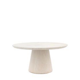 COX&COX Travertine Round Dining Table - 4 Seater 1252715