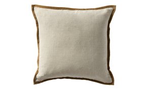 COX&COX Velvet & Cotton Linen Square Cushion Cover - Nutmeg 1852735