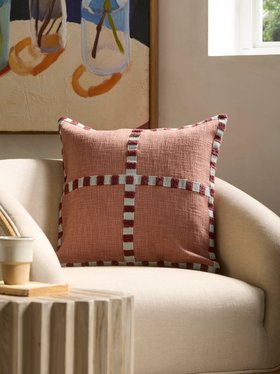 COX&COX Kruis Cotton Cushion Cover 1853209