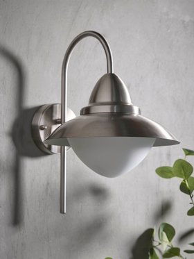 COX&COX Metro Opal Dome Outdoor Wall Light 1352169