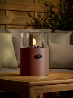 COX&COX Large Portable Firepit - Rust 1552421