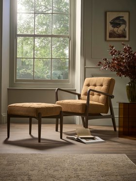COX&COX Mid Century Teddy Armchair - Ochre 1254062