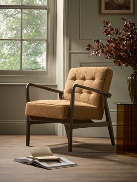 COX&COX Mid Century Teddy Armchair - Ochre 1254062