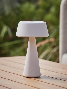 COX&COX Aldan Outdoor Table Lamp - White