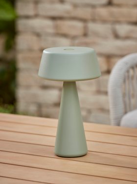 COX&COX Aldan Outdoor Table Lamp - Sage Green