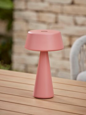 COX&COX Aldan Outdoor Table Lamp - Coral