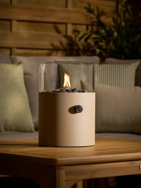 Cox & Cox Large Portable Firepit - Sand