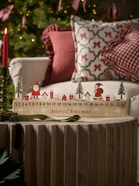 COX&COX Merry Christmas Village Scene Advent Calendar 1053651
