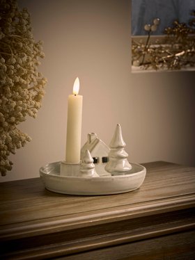 COX&COX Ceramic Woodland Tealight Holder 1053984