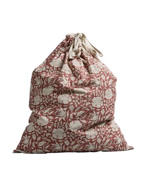 COX&COX Block Print Christmas Sack