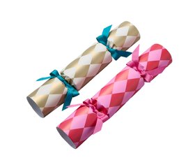 COX&COX Six Luxury Handmade Crackers - Harlequin Mix