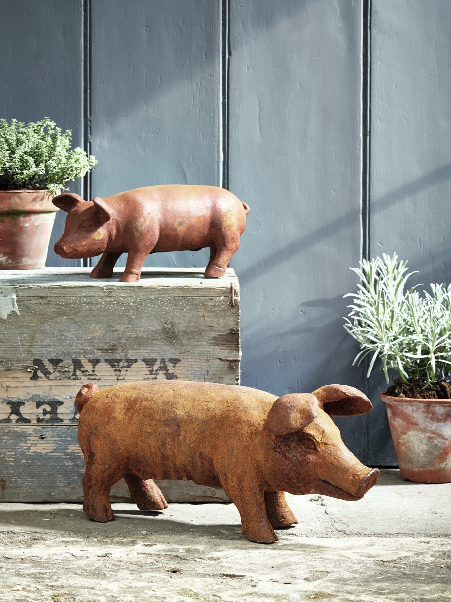 Cox & Cox Rusty Pig - Large 1528733