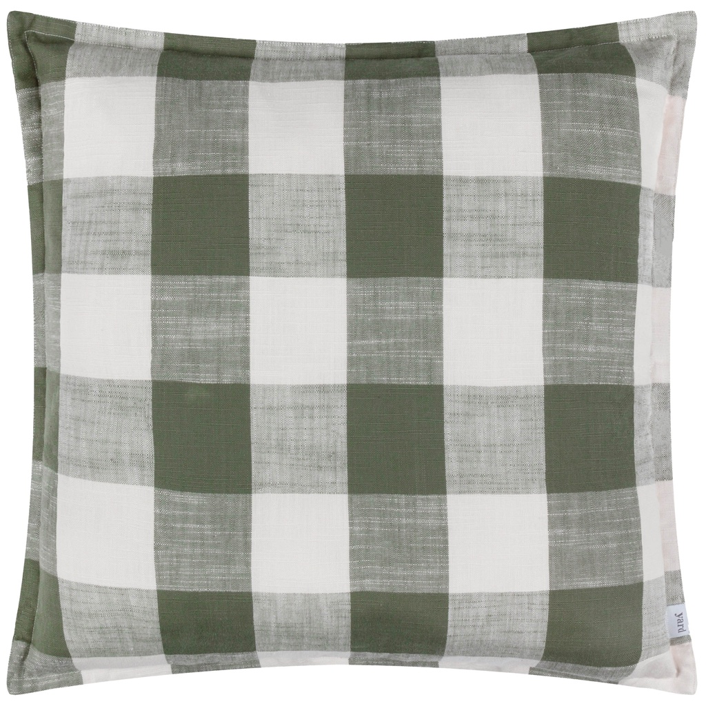 COX&COX Gingham Outdoor Cushion - Green 1552250