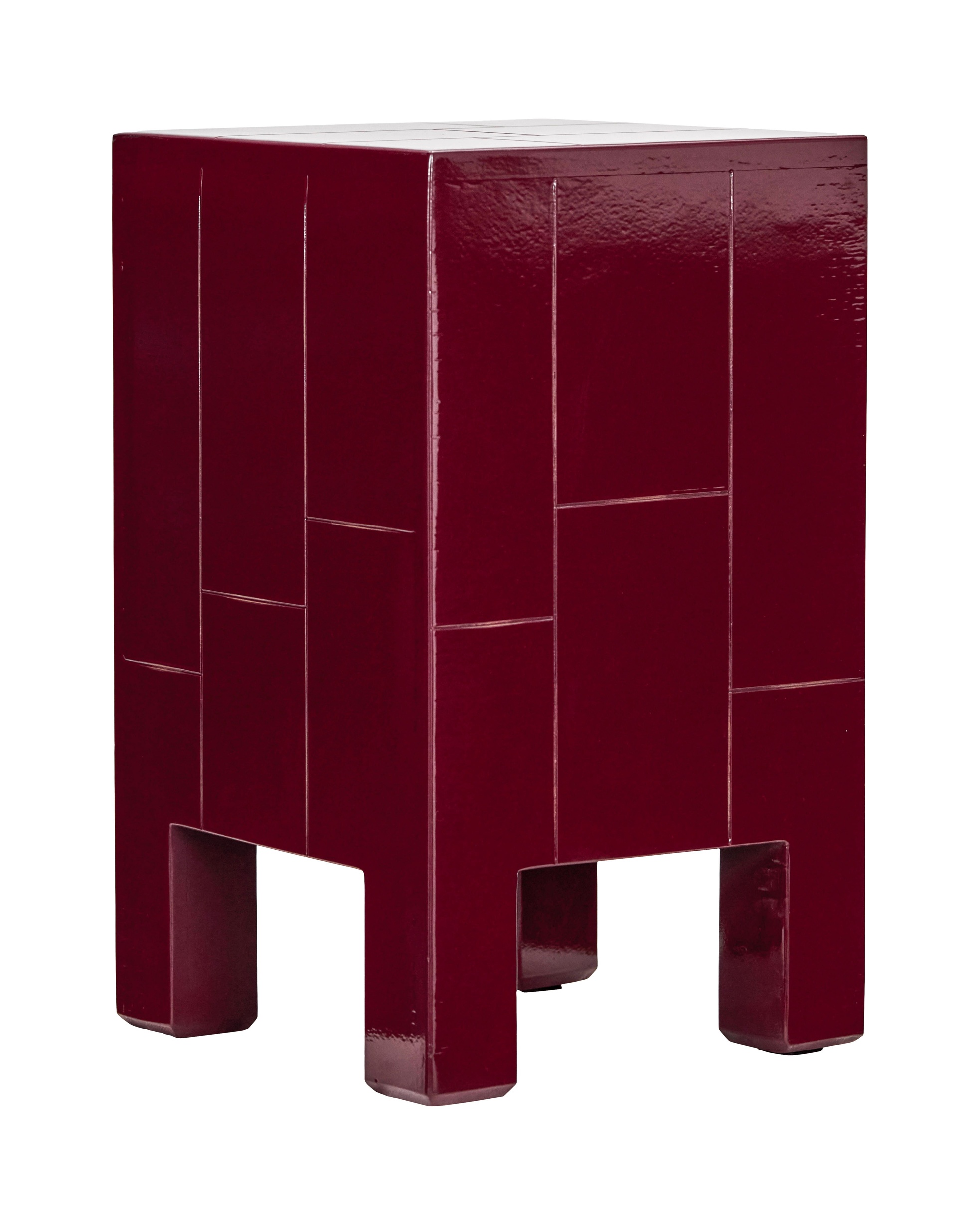 COX&COX Tiled Side Table - Cherry 1252458