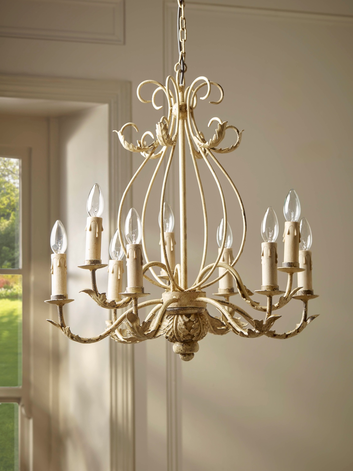 COX&COX Nine Arm Leaf Chandelier 1343344