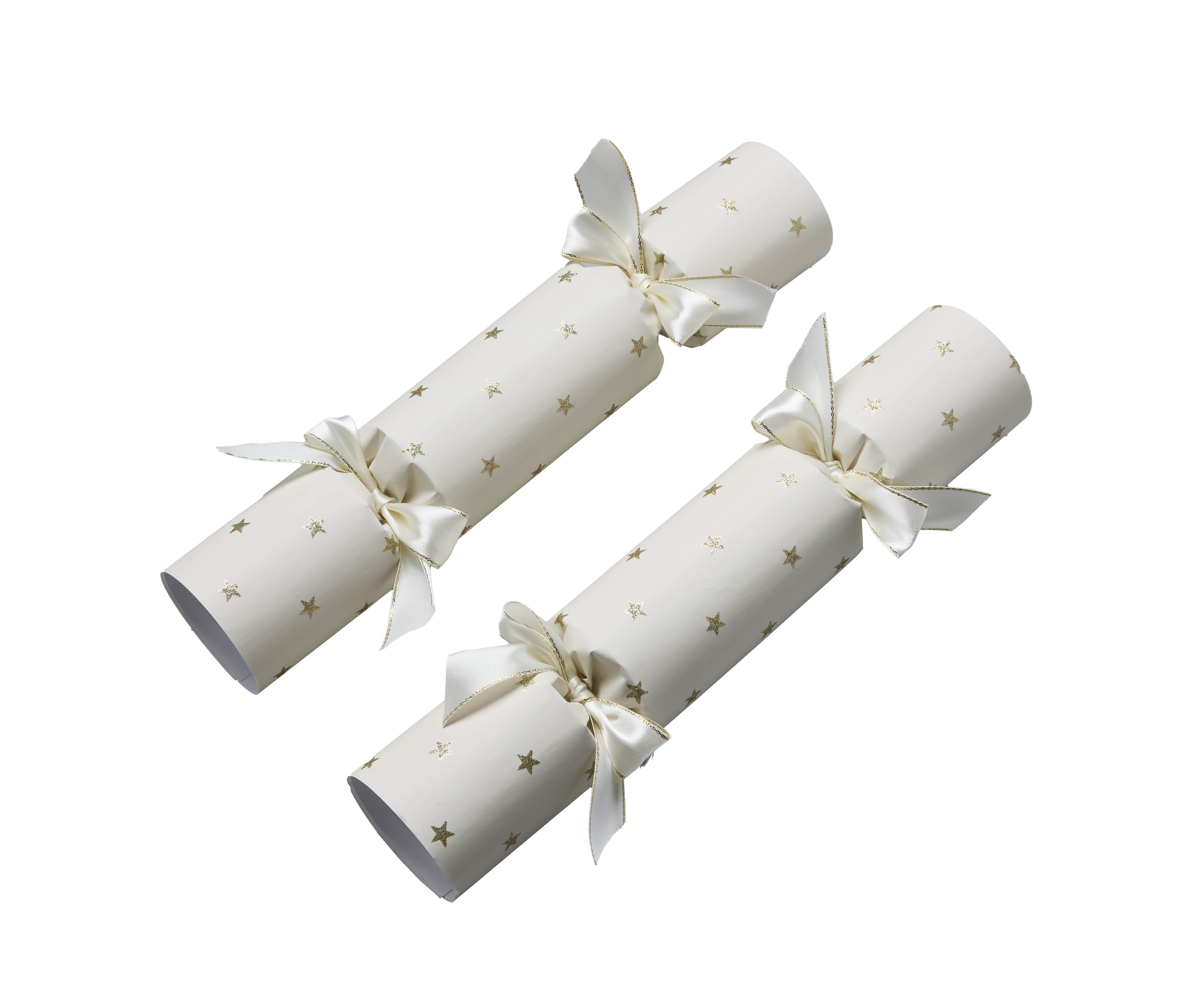 COX&COX Six Luxury Handmade Crackers - Glittered Stars