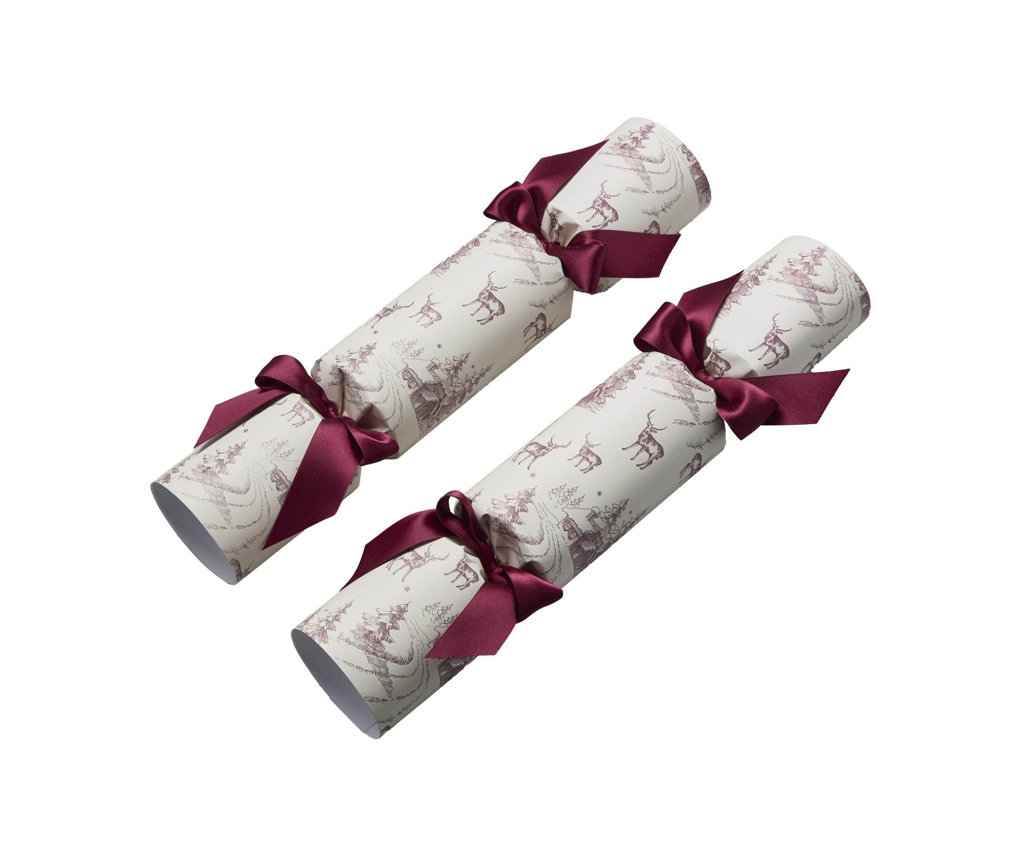 COX&COX Six Luxury Handmade Crackers - Vintage Reindeer